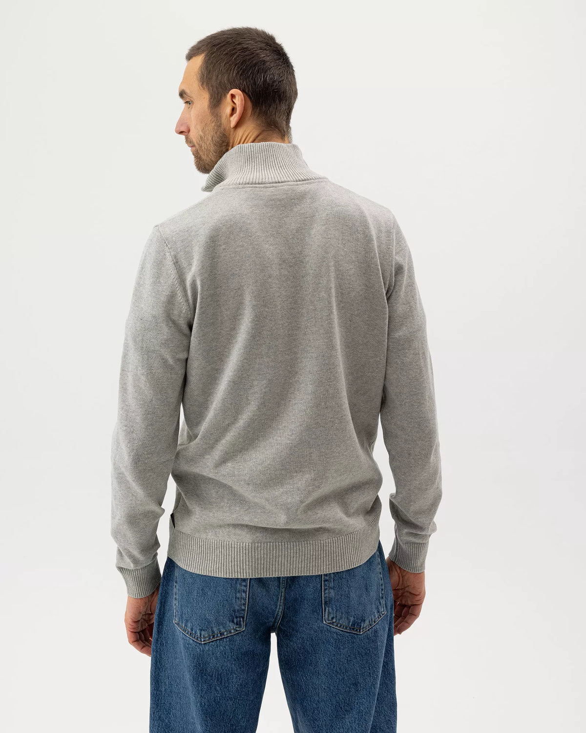 Holebrook Holger T-neck - Light Grey Mel.