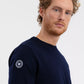 Holebrook Jesper Crew Windproof - Dark Navy