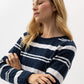 Holebrook Juni Boatneck - Navy/White