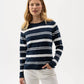 Holebrook Juni Boatneck - Navy/White