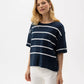 Holebrook Juni Tee - Navy/White