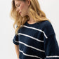 Holebrook Juni Tee - Navy/White