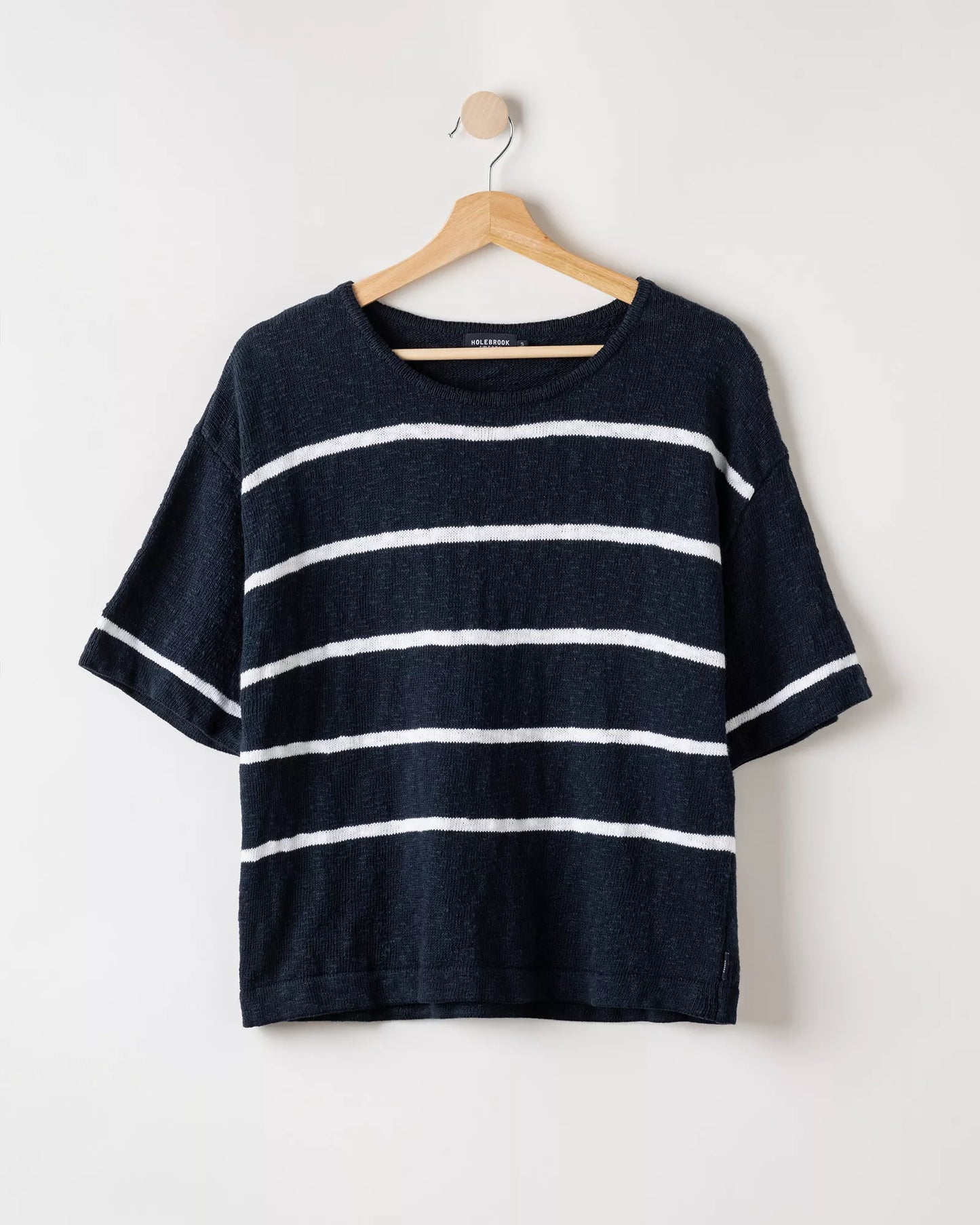 Holebrook Juni Tee - Navy/White