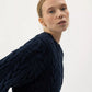 Holebrook Juno Crew Windproof - Navy