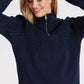 Holebrook Klara T-neck Windproof - Navy