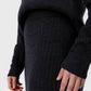 Holebrook Kristina Skirt - Black Melange