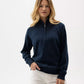 Holebrook Laura T-neck Windproof - Navy