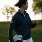 Holebrook Laura T-neck Windproof - Navy