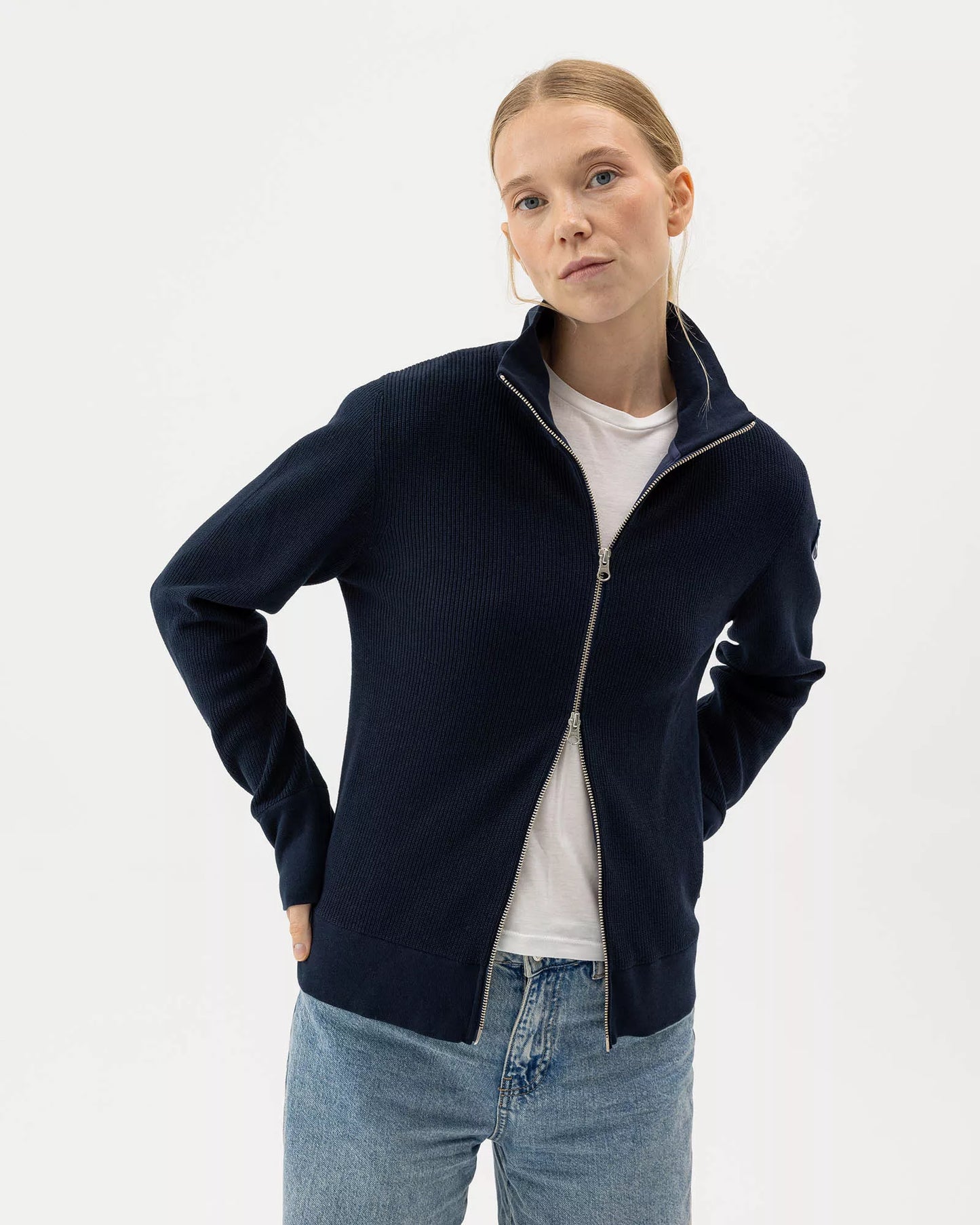 Holebrook Lisen Fullzip Windproof - Navy
