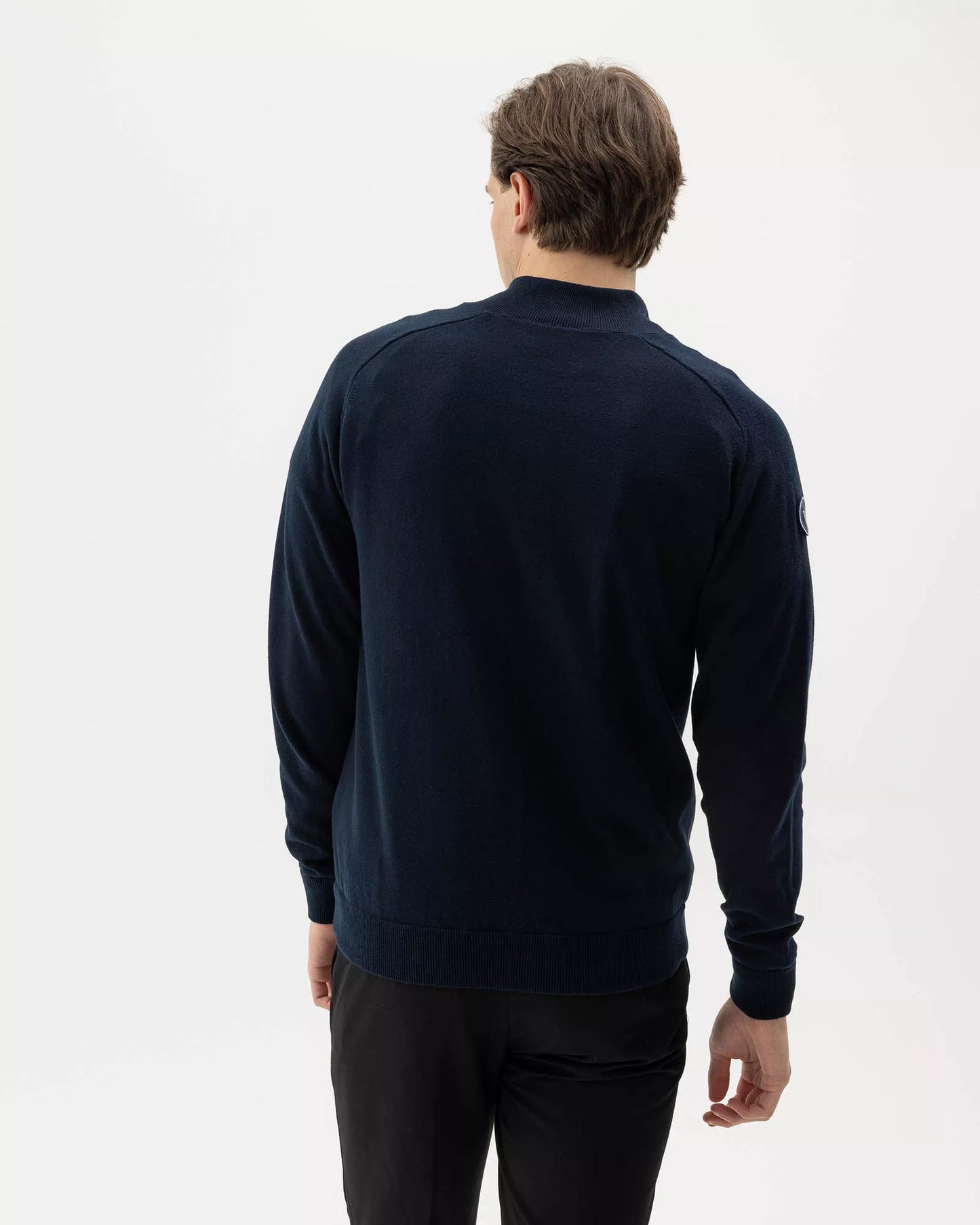 Holebrook Ludvig T-Neck Windproof - Navy