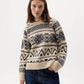 Holebrook Magda Crew - Sand/Navy