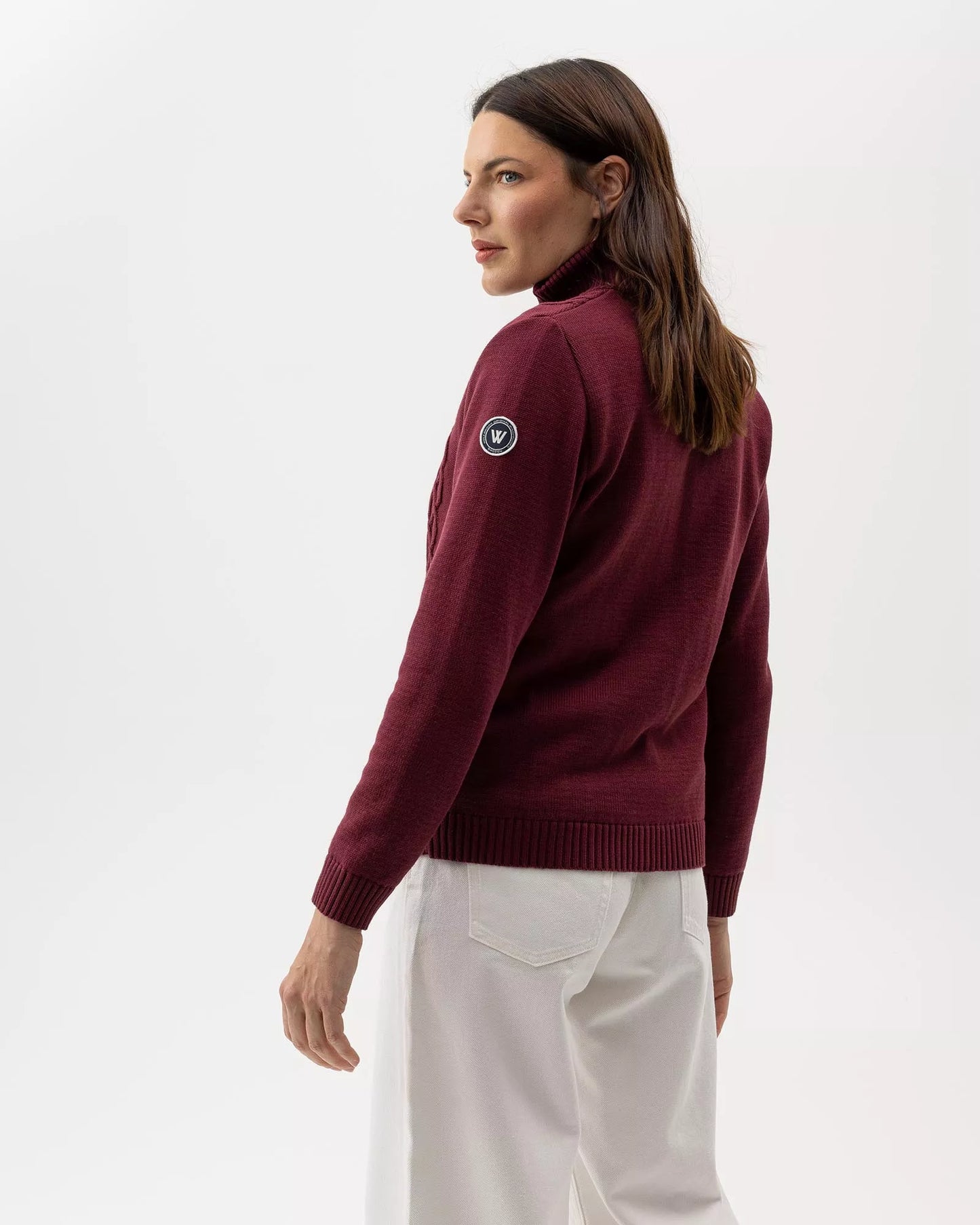 Holebrook Marianne Fullzip Windproof - Maroon