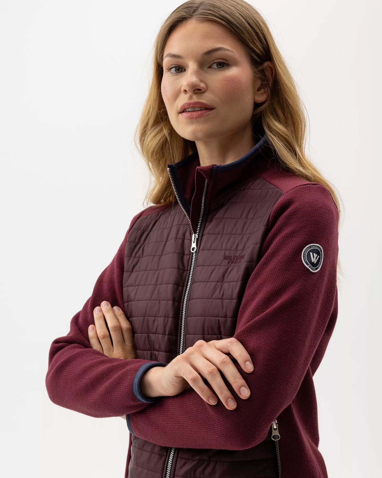 Holebrook Mimmi Fullzip Windproof - Maroon
