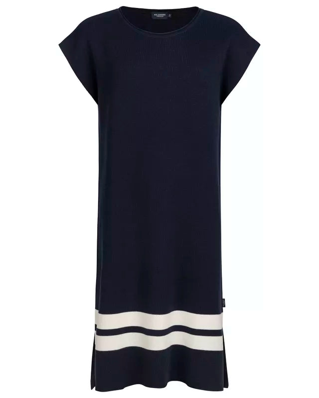 Holebrook Nadja Dress - Navy/Off White