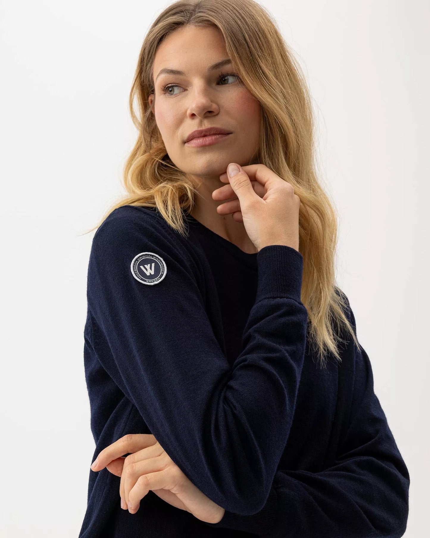 Holebrook Nelly T-neck Windproof - Dark Navy