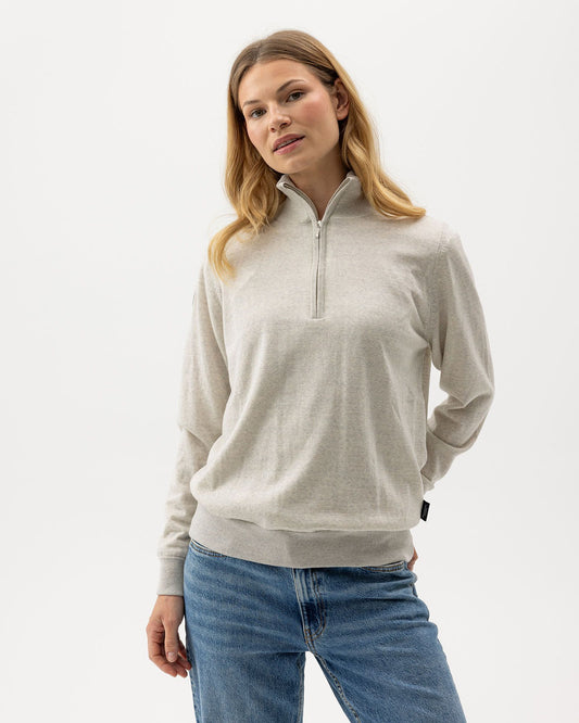 Holebrook Nelly T-neck Windproof - Light Grey Mel.