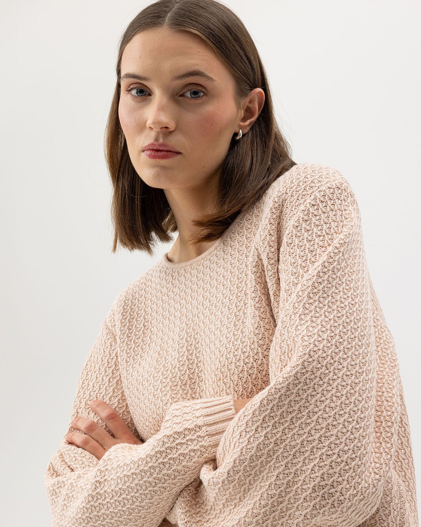 Holebrook Nora Crew - Cream Pink