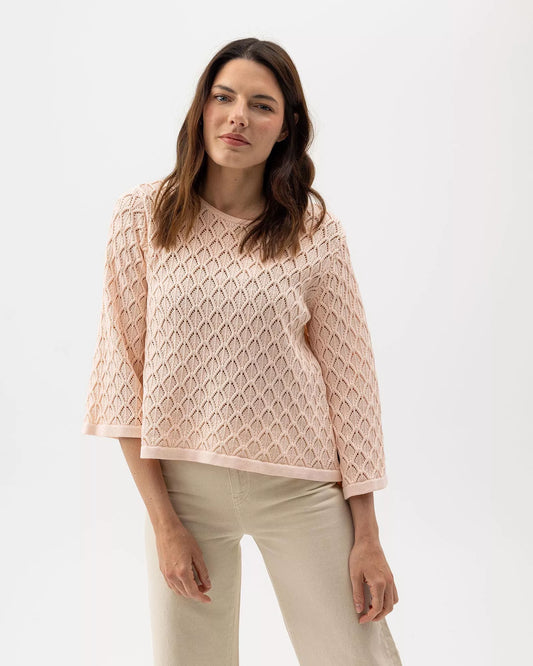 Holebrook Selma Crew - Pale Peach