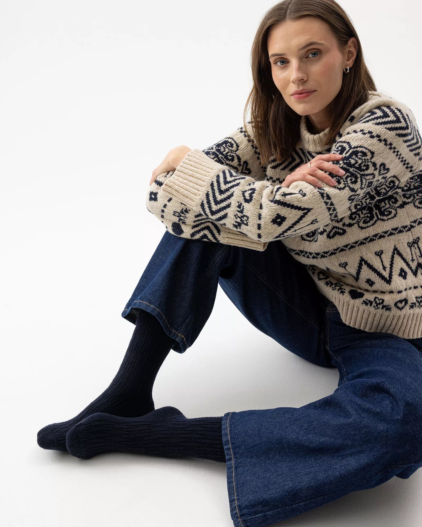 Holebrook Sjovik Socks - Navy