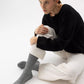 Holebrook Sjovik Socks - Grey Melange