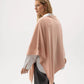 Holebrook Sofie Poncho - Cream Pink