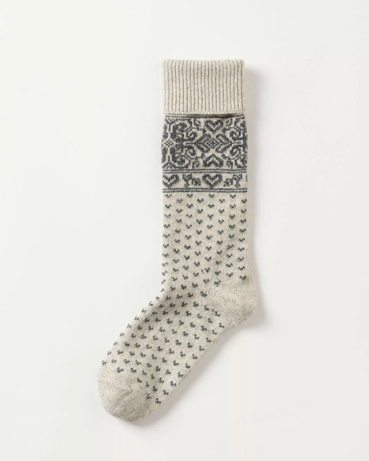 Holebrook Sundborn Socks - Off White Melange