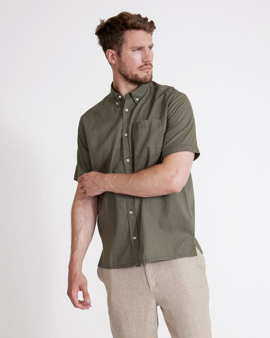 Holebrook Ulf Shirt - Dusty Olive