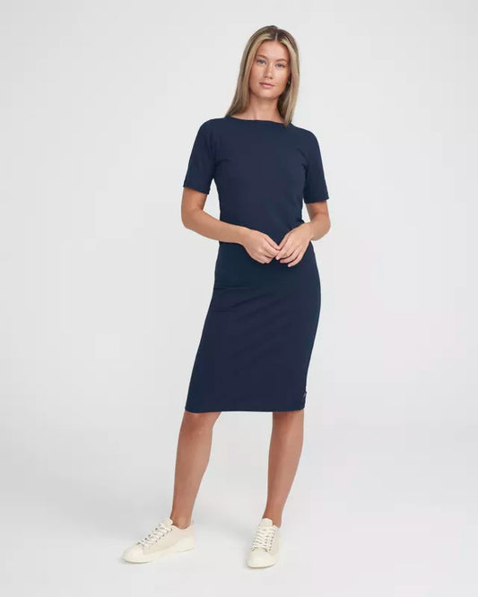 Holebrook Vera Tee Dress - Navy