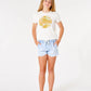 Rip Curl Girls Tara Short - Blue Ice