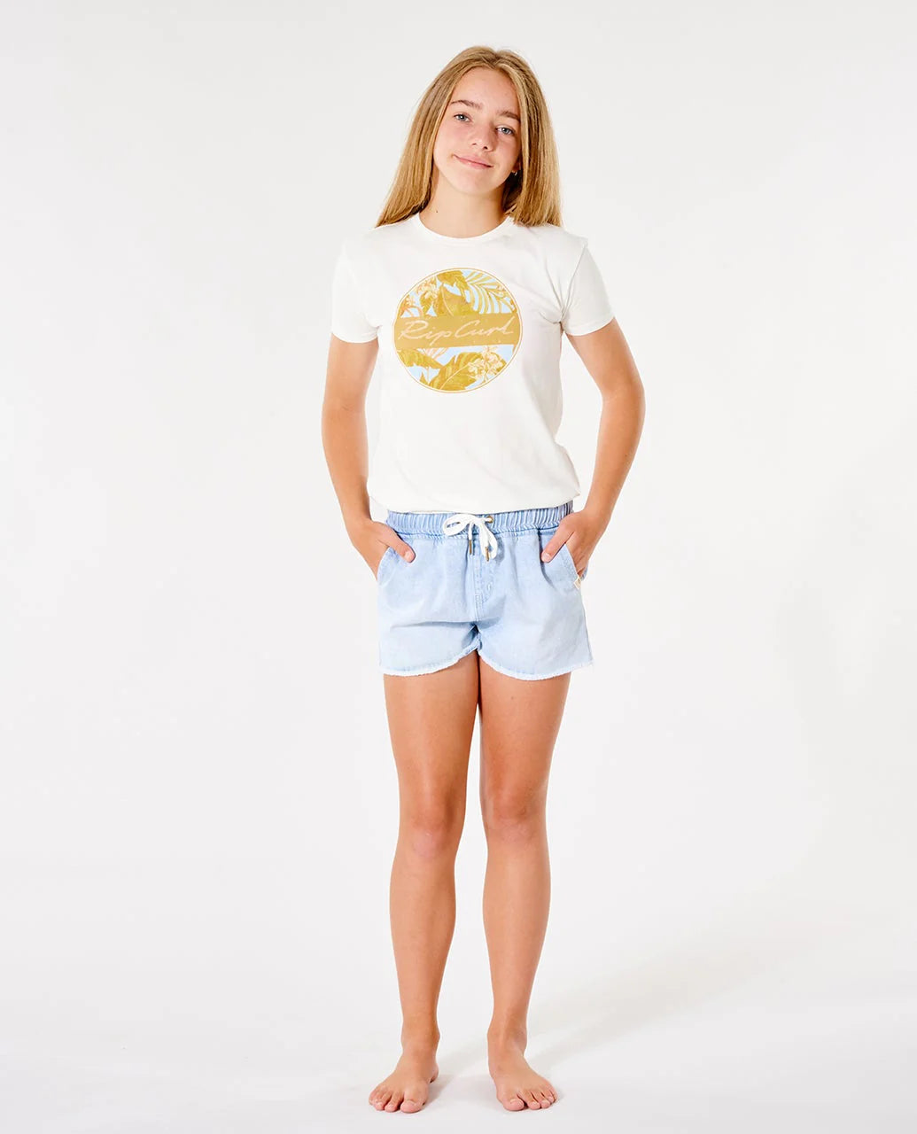 Rip Curl Girls Tara Short - Blue Ice