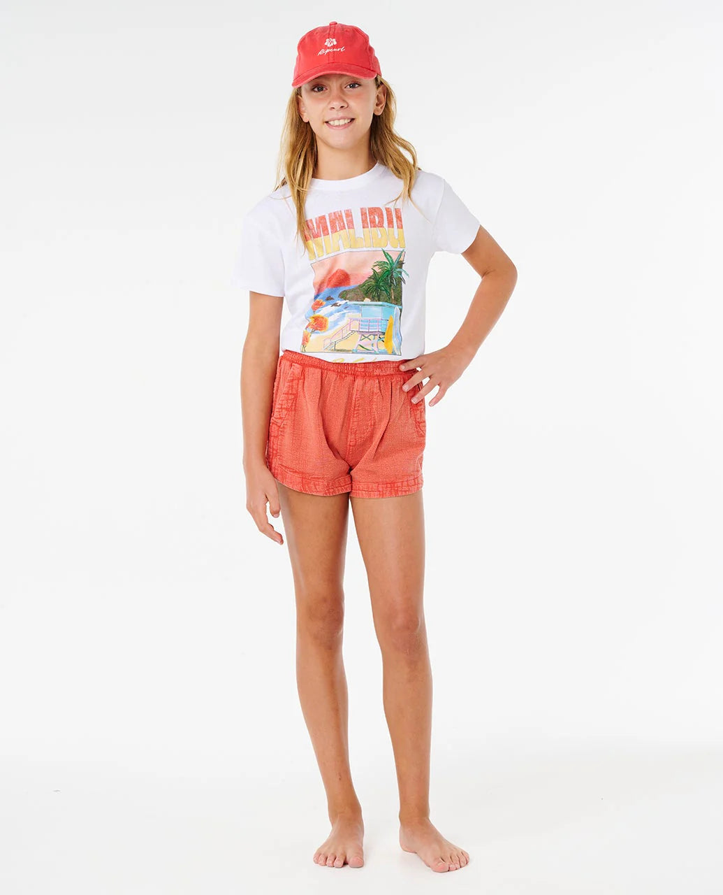 Rip Curl Girls Classic Surf Short - Cayenne