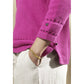 Red Green Jeanet Knit - Pink