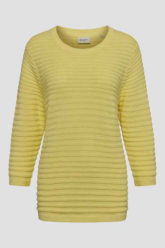 Red Green Jemma Knit - Yellow Pastel