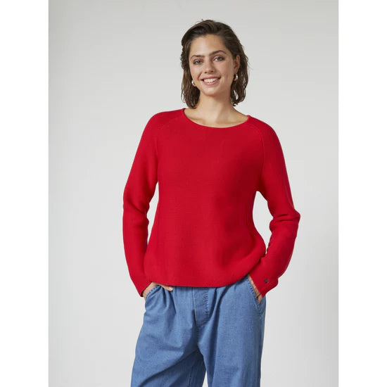 Red Green Julia Knit - Red