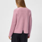 Red Green Julia Knit - Pale Pink Melange