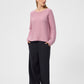 Red Green Julia Knit - Pale Pink Melange