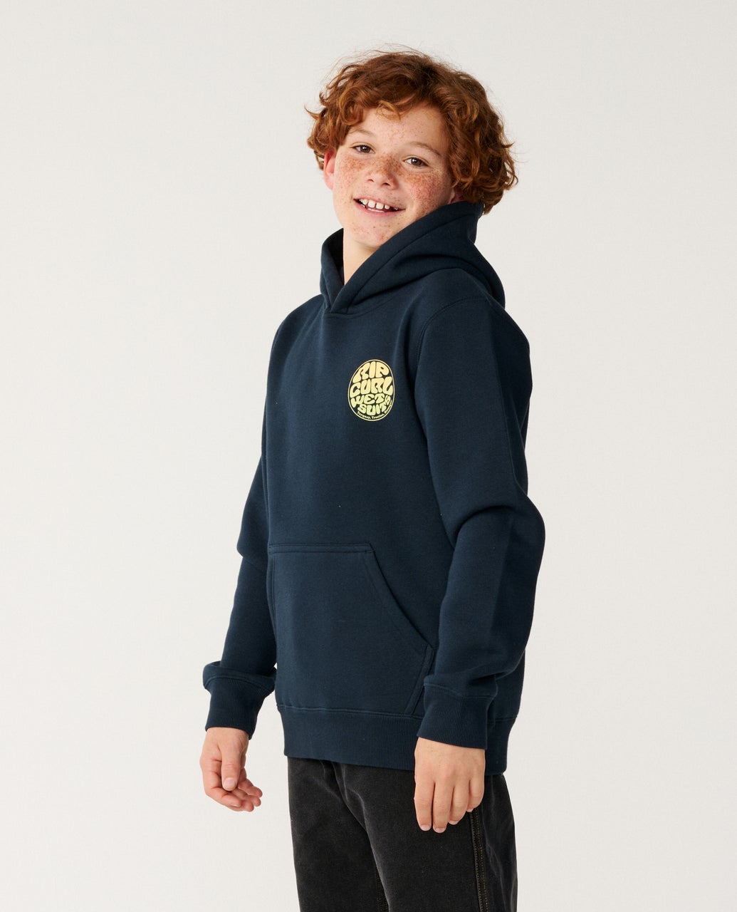 Rip Curl Kids Wetsuit Icon Hoodie - Dark Navy