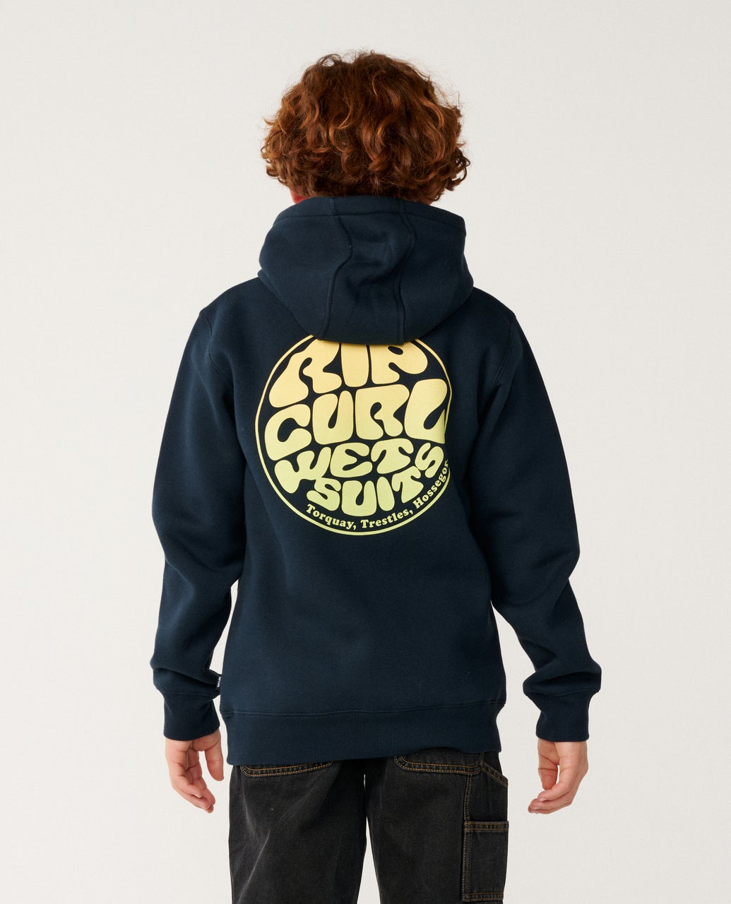 Rip Curl Kids Wetsuit Icon Hoodie - Dark Navy