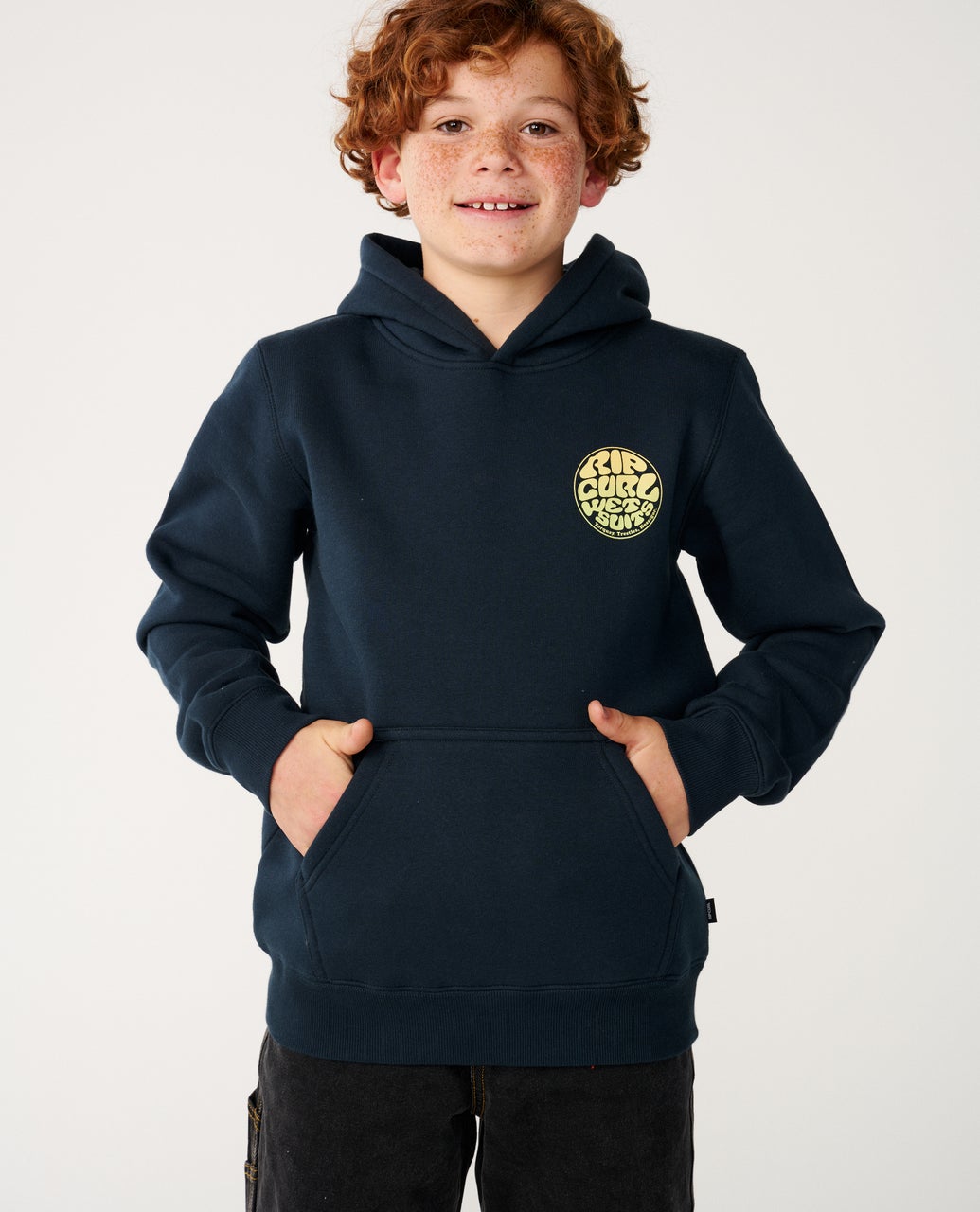 Rip Curl Kids Wetsuit Icon Hoodie - Dark Navy