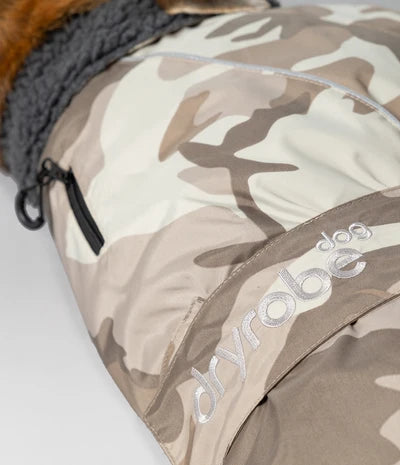 DryRobe Dog - Sand Camo
