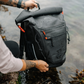 Red Equipment Adventure Waterproof Backpack 30L - Obsidian Black