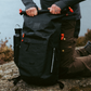 Red Equipment Adventure Waterproof Backpack 30L - Obsidian Black