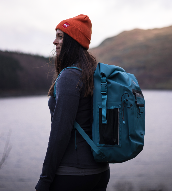 Red Equipment Adventure Waterproof Backpack 30L - Storm Blue