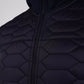 Pelle P Levo Quilted Hood - Dark Navy Blue