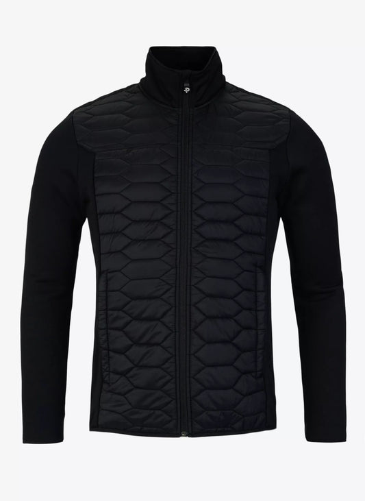 Pelle P Levo Quilted Zip Midlayer - Ink