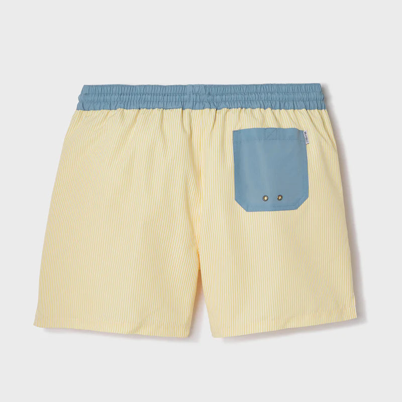 Billy Belt 100% Recycled Swim Shorts - Miami Bloom