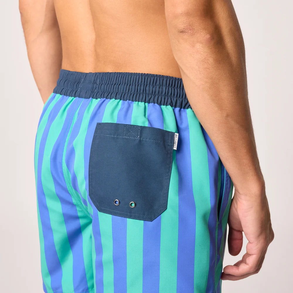 Billy Belt 100% Recycled Swim Shorts - Ocean Drive