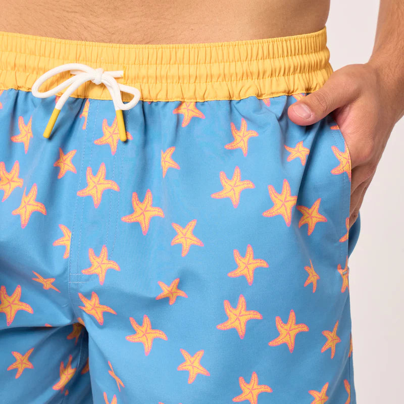 Billy Belt 100% Recycled Swim Shorts - Starfish