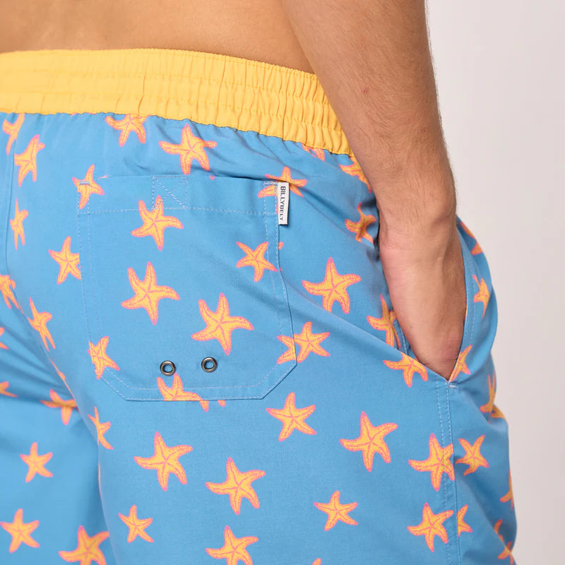 Billy Belt 100% Recycled Swim Shorts - Starfish