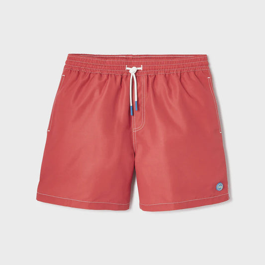 Billy Belt 100% Recycled Swim Shorts - Coral Vibe